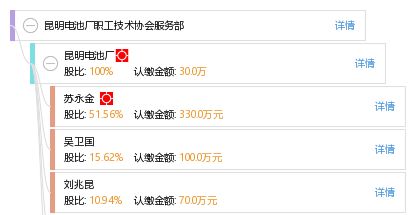 昆明電池廠職工技術(shù)協(xié)會服務(wù)部工商信息、信用報告、財務(wù)報表及聯(lián)系方式查詢指南